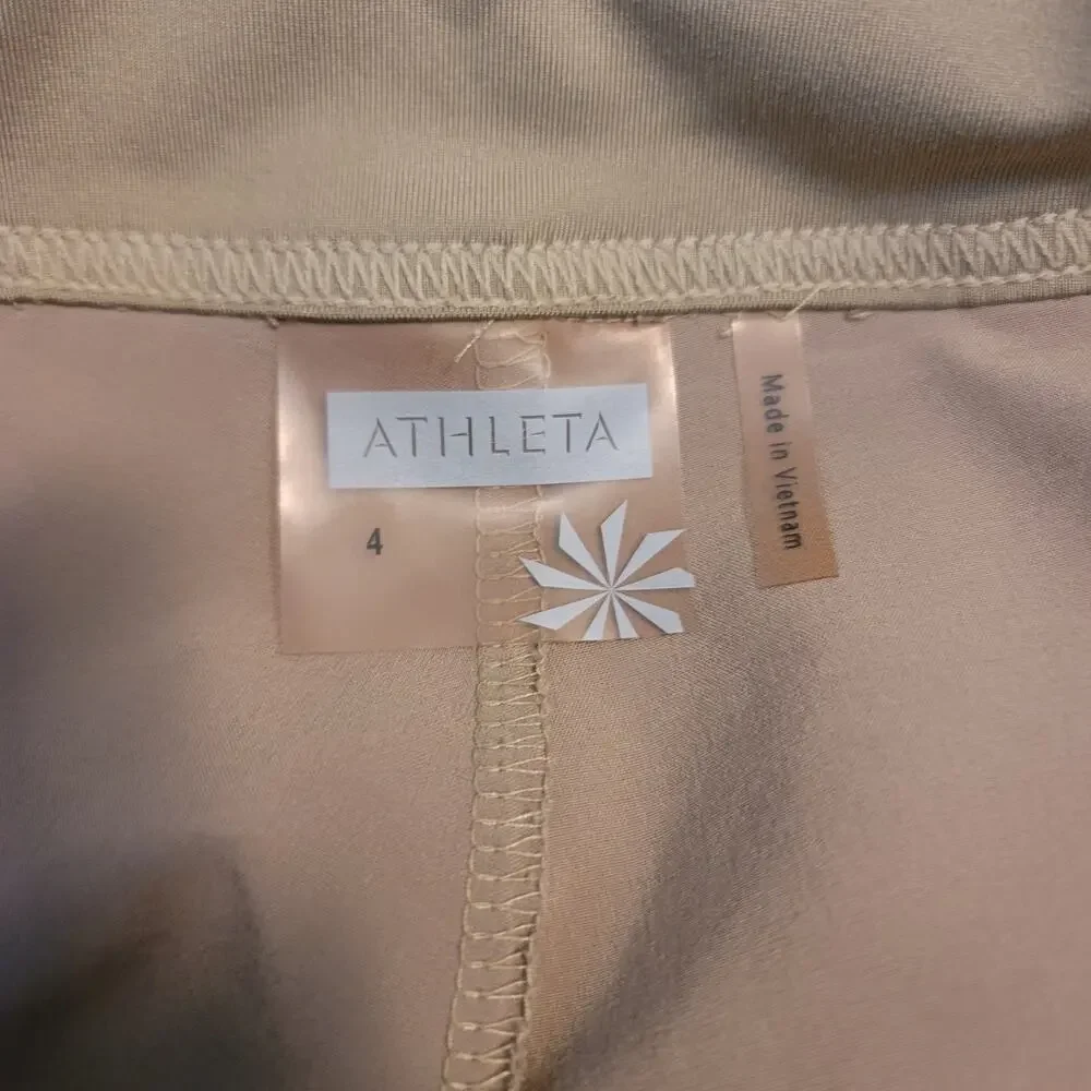Athleta Women's Tan Golf Pickle Ball Hiking Walking Skort 4
